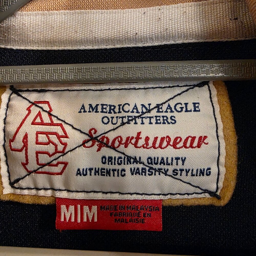 American Eagle Outfitters Men’s Medium Zip-Up Track Jacket - Picture 3 of 7